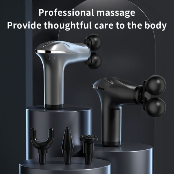Double Relief Pro: Handheld Double-Headed Massage Gun for Deep Tissue Relief
