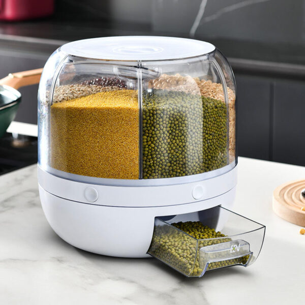 Modern Rotating Grain Storage Box Insect-Proof Moisture-Proof