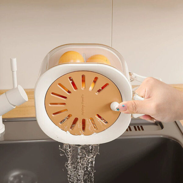 Drain & Store: Multi-Functional Kitchen Basket for Fruits and Vegetables